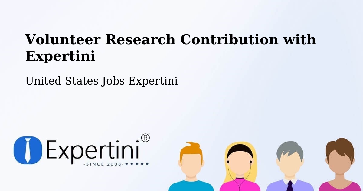 Volunteer Research Contribution Program – Penitas - United States Jobs Expertini